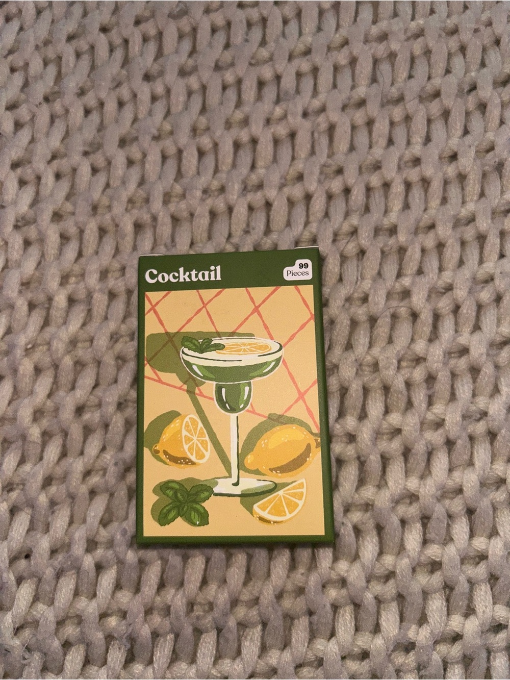 Cocktail mini puzzle